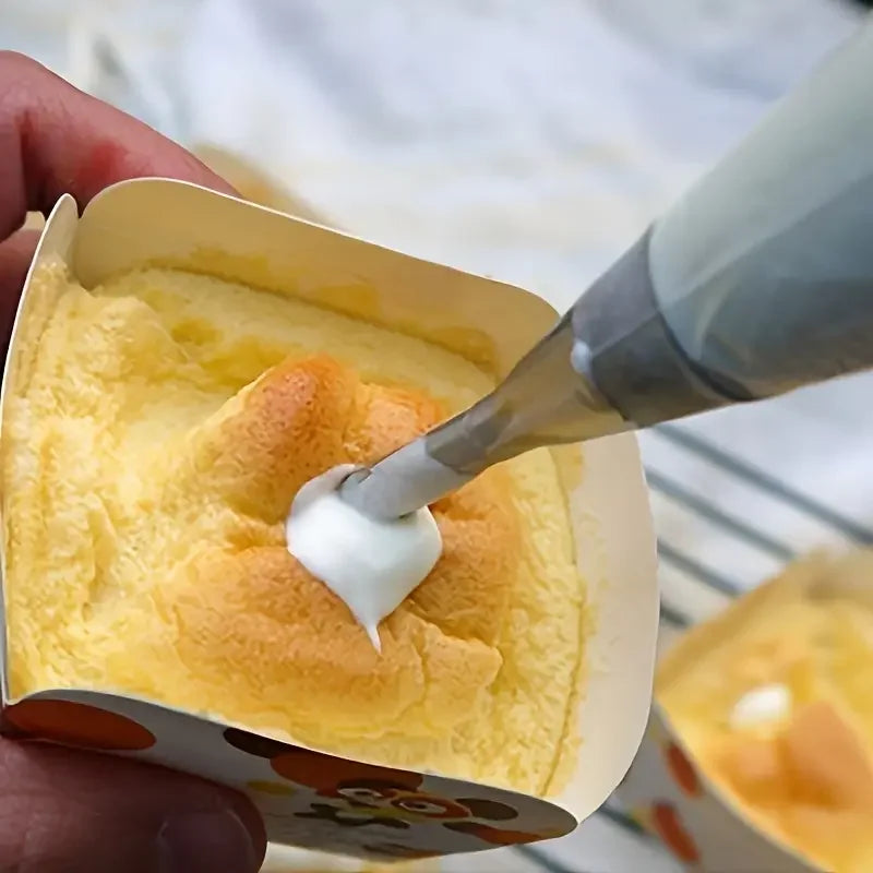 Set di 4 pezzi, punte di decorazione in acciaio inossidabile per torta Cupcake Glassa di crema per biscotti, strumenti di cottura per panettiere