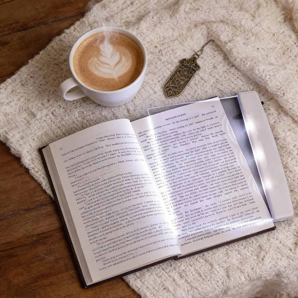 LED Light per la lettura e l’apprendimento, protezione morbida degli occhi con clip di testo sulla luce di lettura