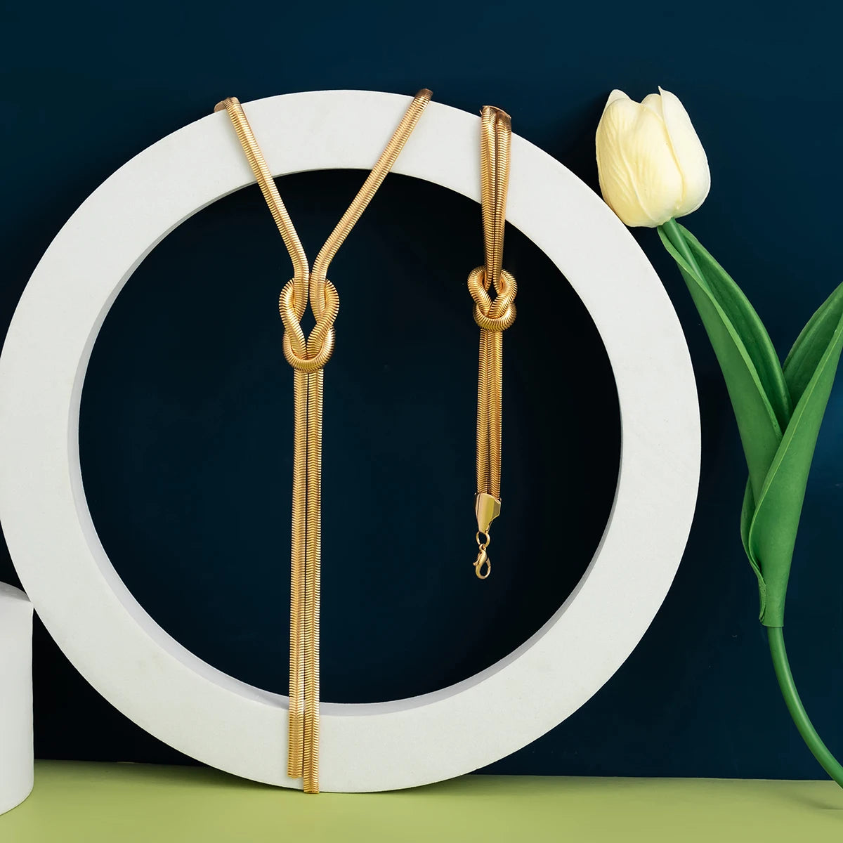 2 pezzi/set collana e braccialetto