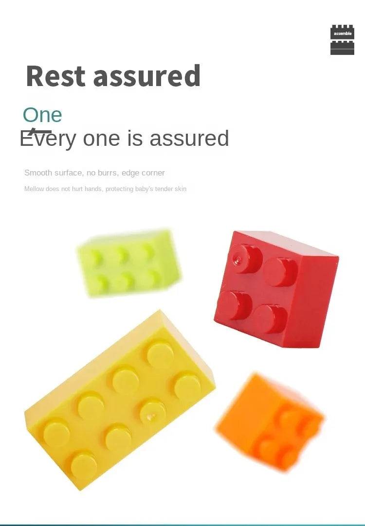 1000 blocchi di costruzione creativi fai da te Big Set 500-1000