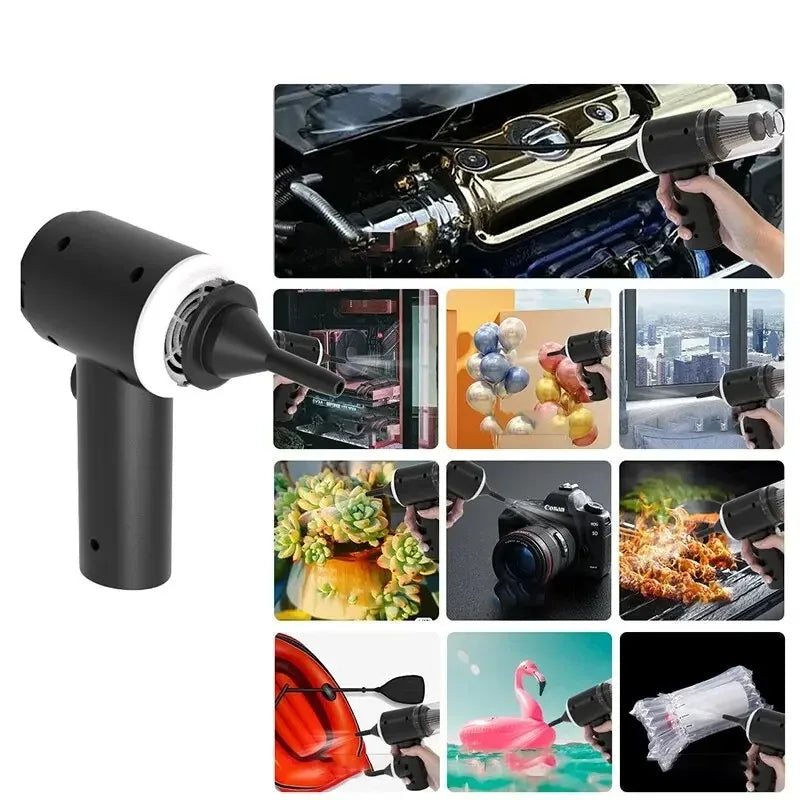 Aspirapolvere per auto wireless Ricarica USB 1200mAh