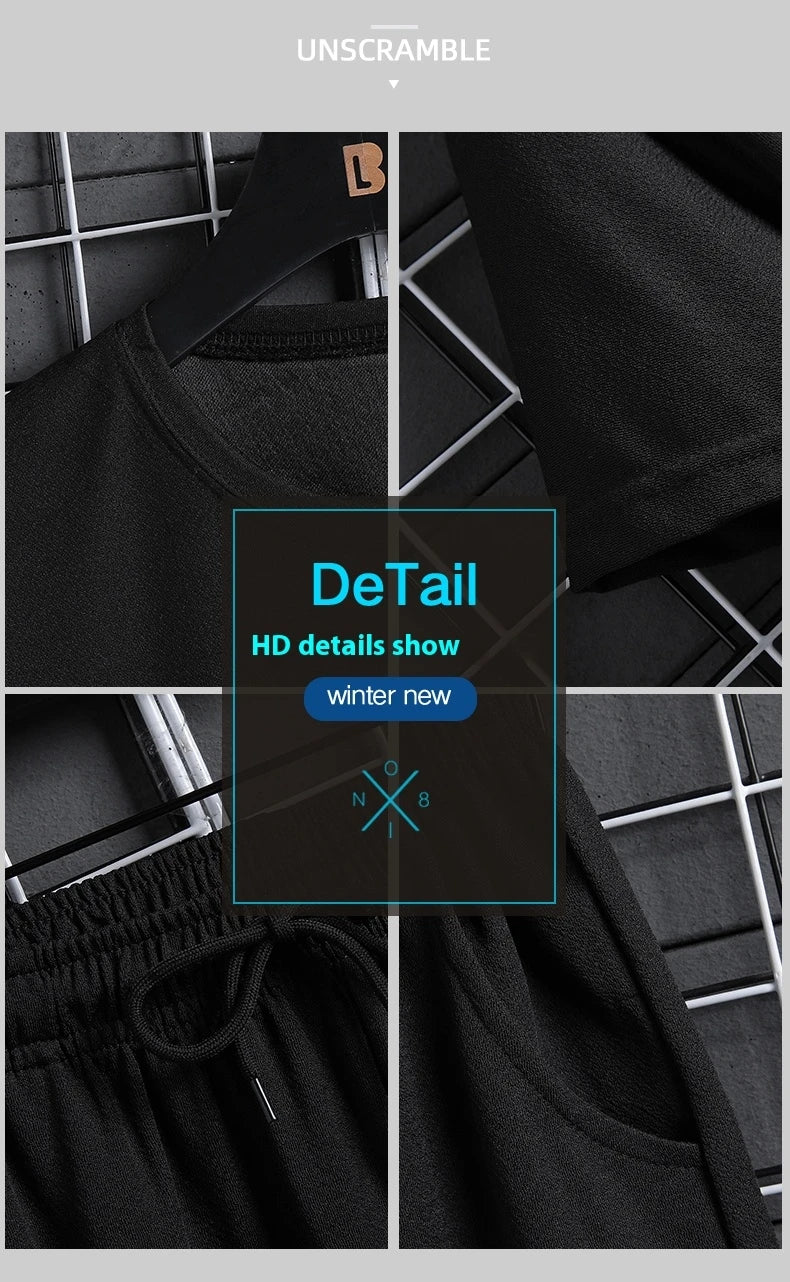 Set da Uomo T-shirt slim fit + pantaloncini
