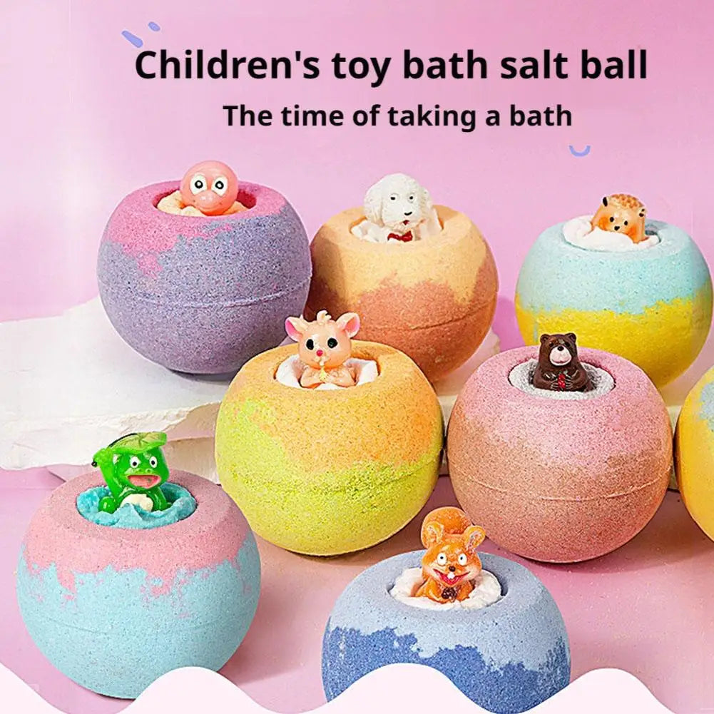 Bombe da bagno per bambini con giocattoli a sorpresa all’interno
