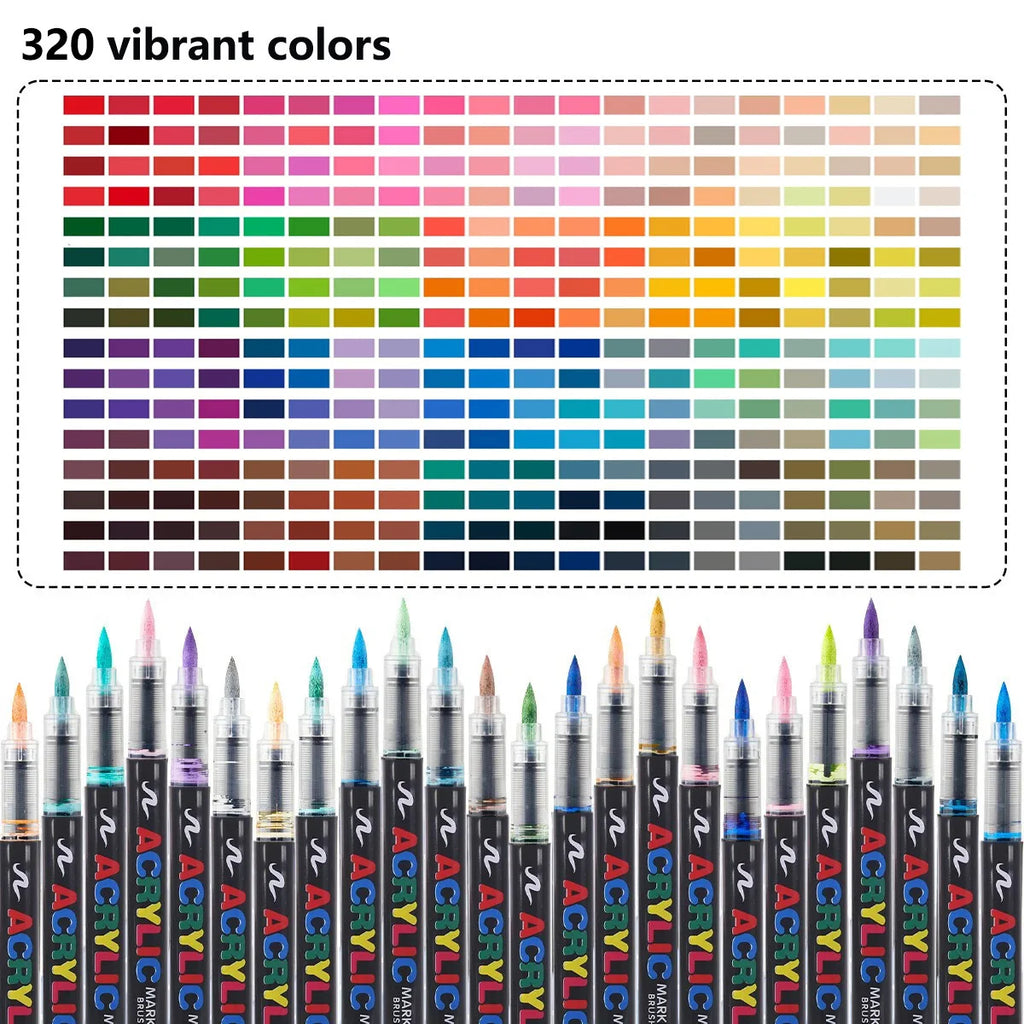 36-366 Colors Acrylic Set Waterproof Professional