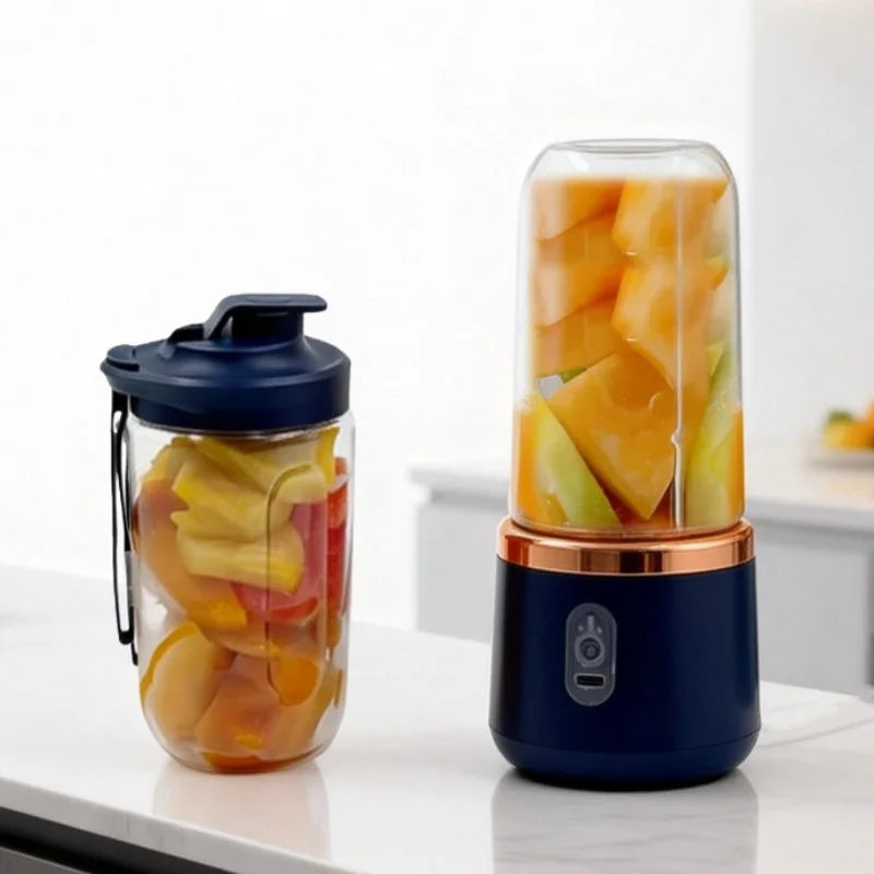 Frullatore portatile a doppia tazza Spremiagrumi USB