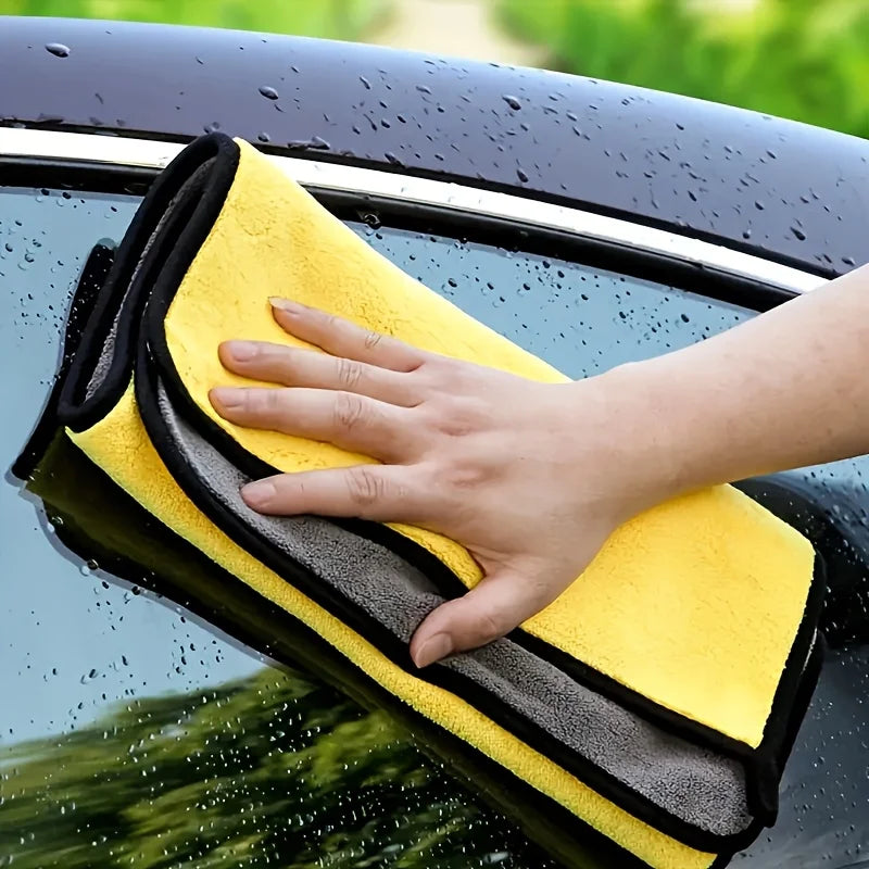 6 pezzi di panni per la pulizia in microfibra, asciugamani per l’asciugatura per auto ultra assorbenti, panni per auto, casa, pulizia delle finestre, riutilizzabili e lavabili