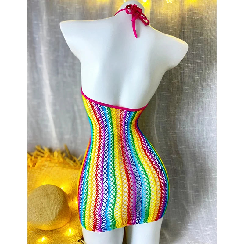 Copricostume Rainbow dress