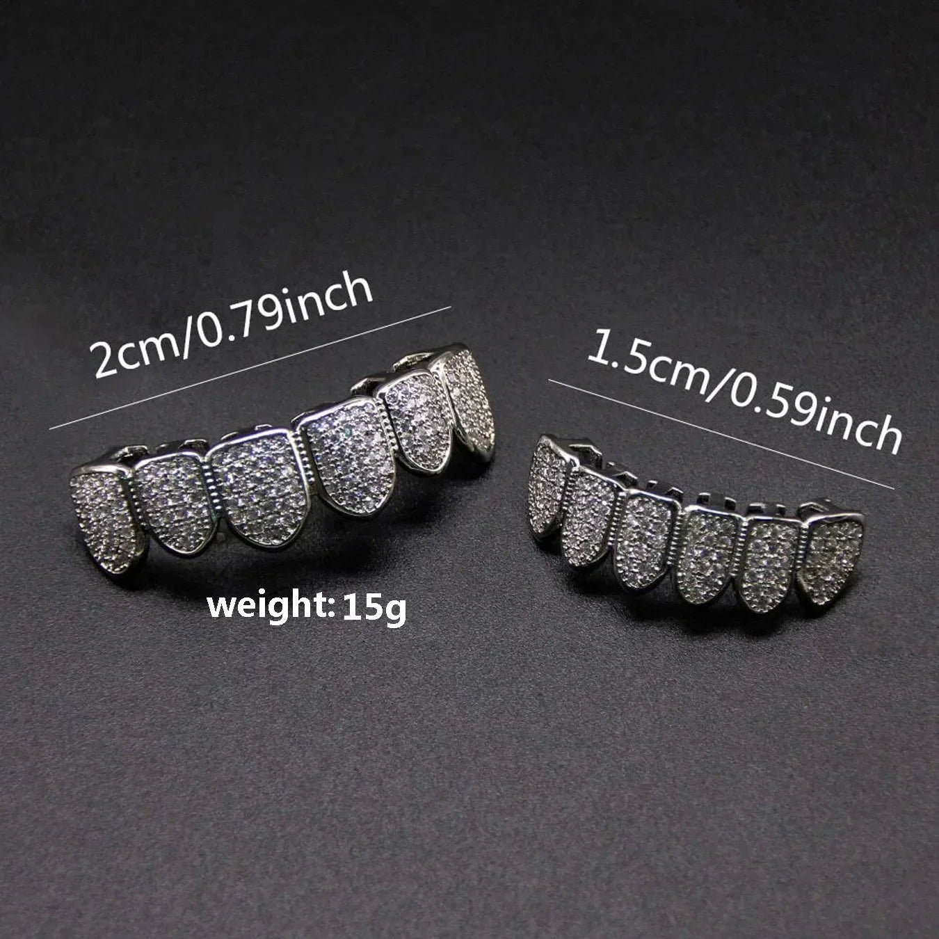 Set di denti Swarovski di alta qualità