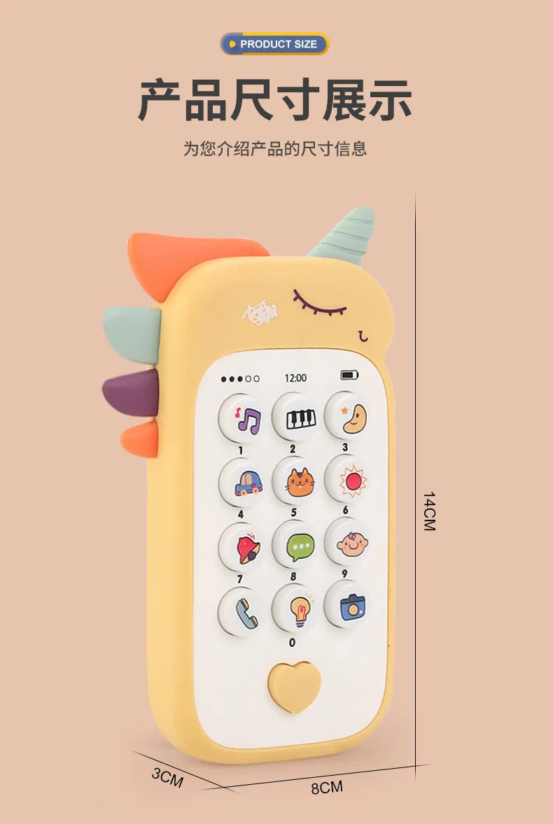 Telefono per bambini con suoni interattivi