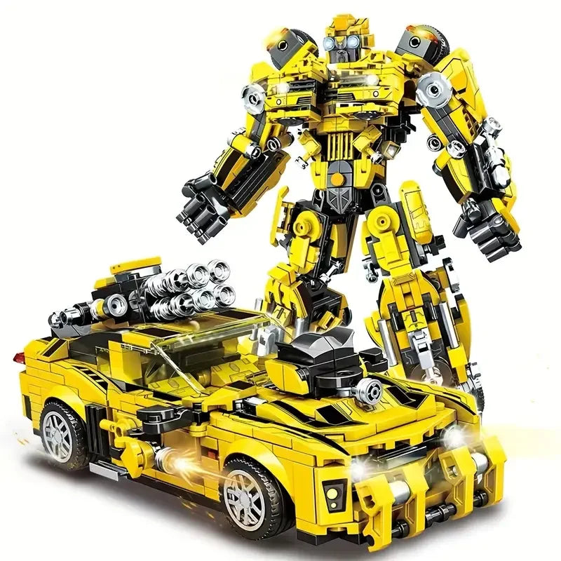 Building Block Toys, Set di giocattoli da costruzione, Kit di costruzione di modelli 2 in 1,