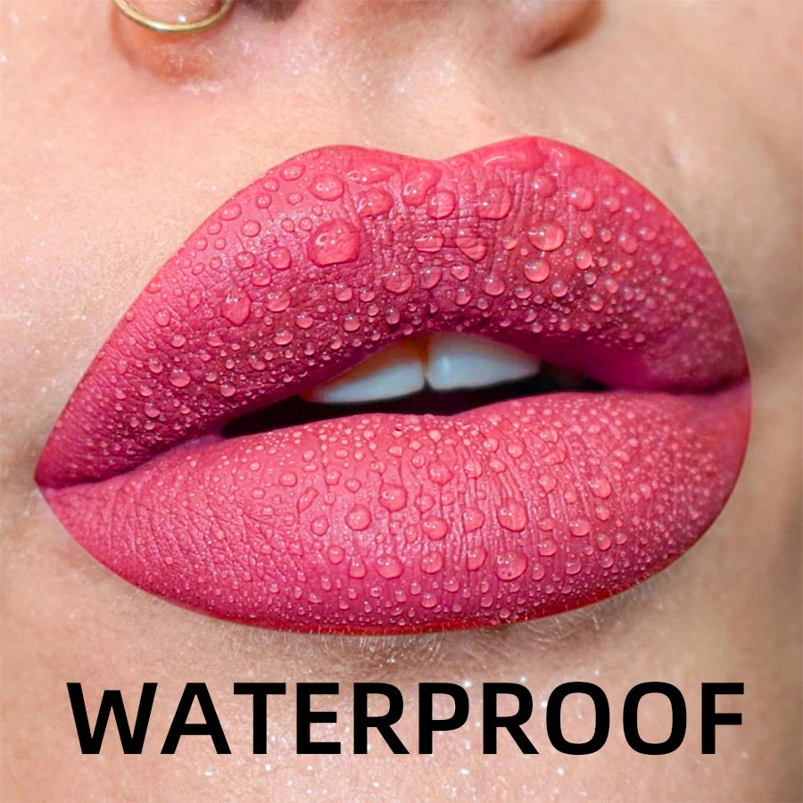 Matte Velvet Lip Gloss Impermeabile Rossetto liquido