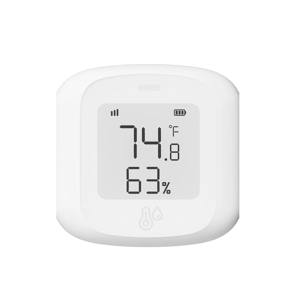 Tuya Smart WiFi Bluetooth Temperatura Umidità Sensore Wireless Home Retroilluminazione Termometro Igrometro APP Rilevatore di controllo remoto