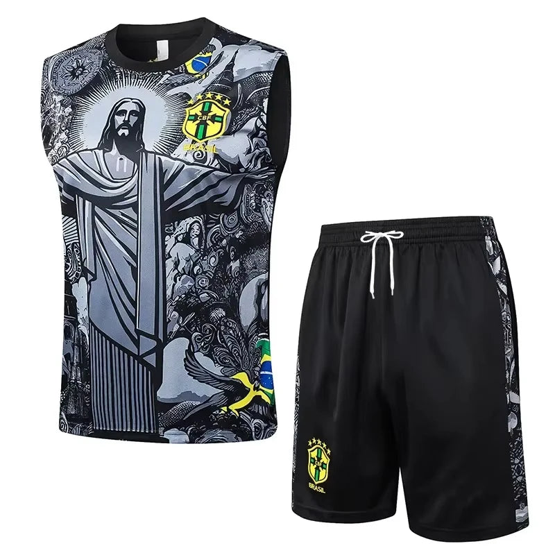 Set Cordinato Brasile Limited Edition 2026 -T-shirt+Pantaloncino Premium Quality