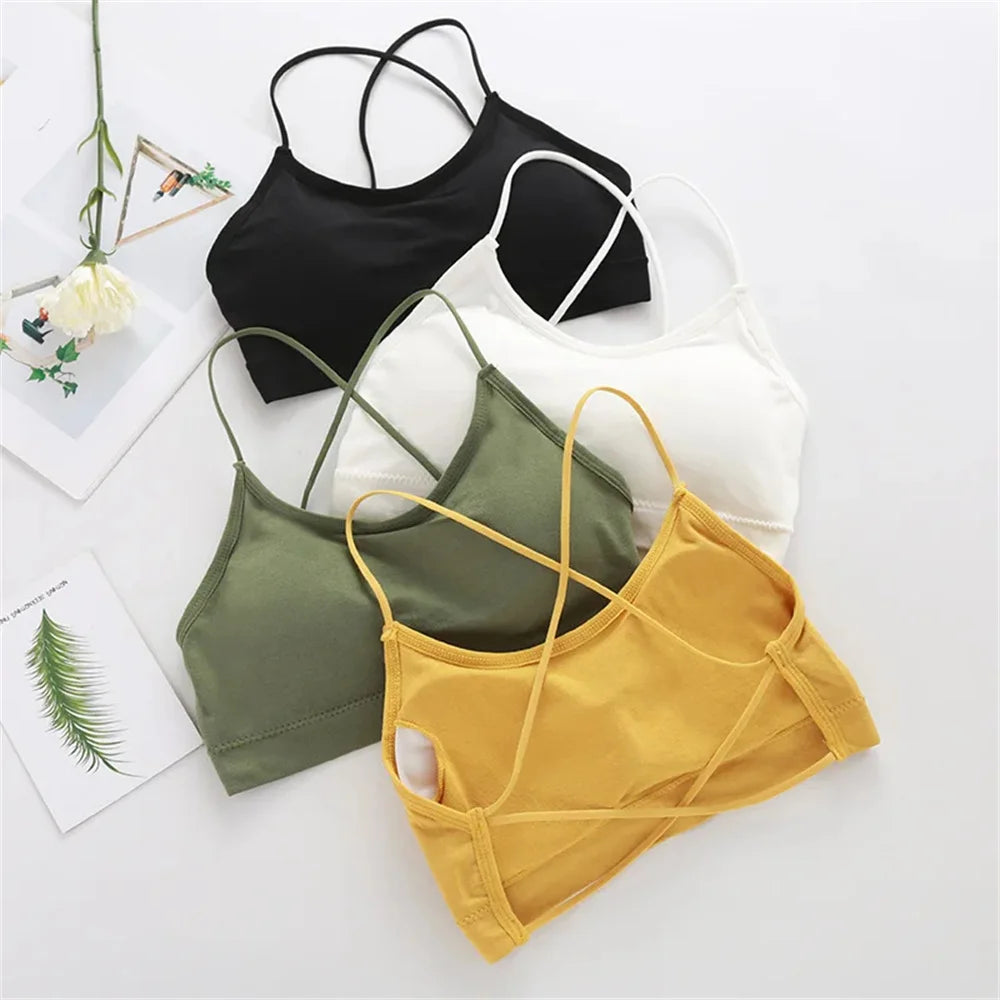 3PCS/Set Top Traspirante Bellezza Sexy