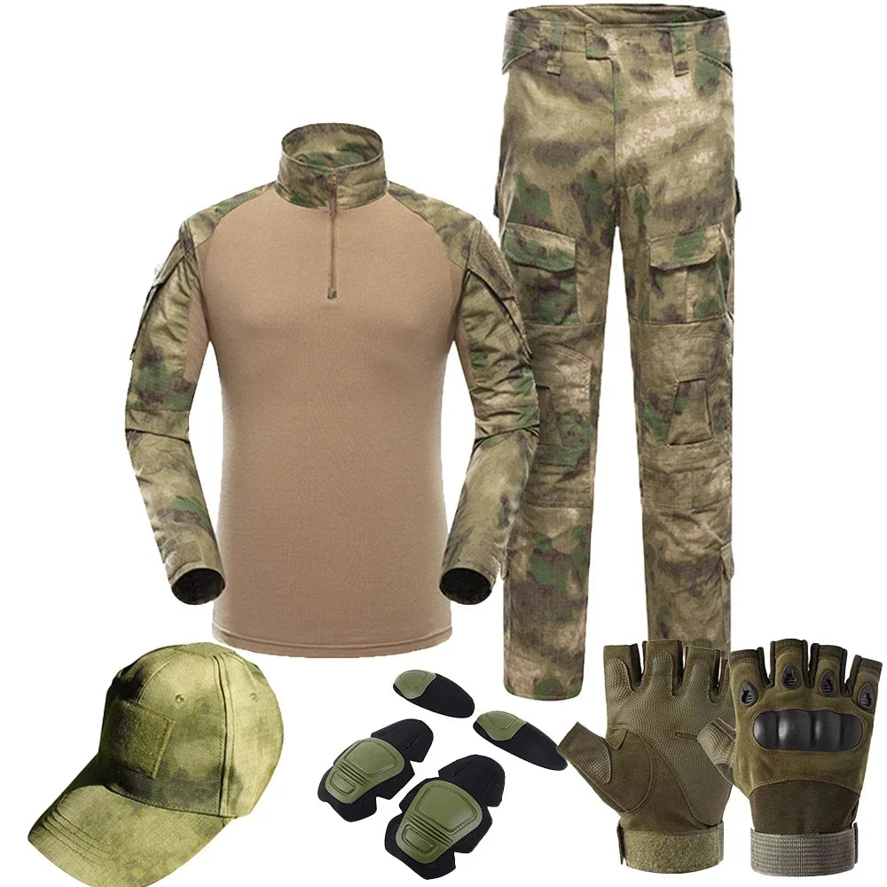 Tute uniformi tattiche Militari Tuta mimetica