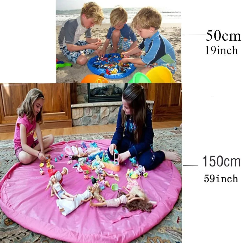 Tappetino contenitore da Gioco per bambini Anti-disordine