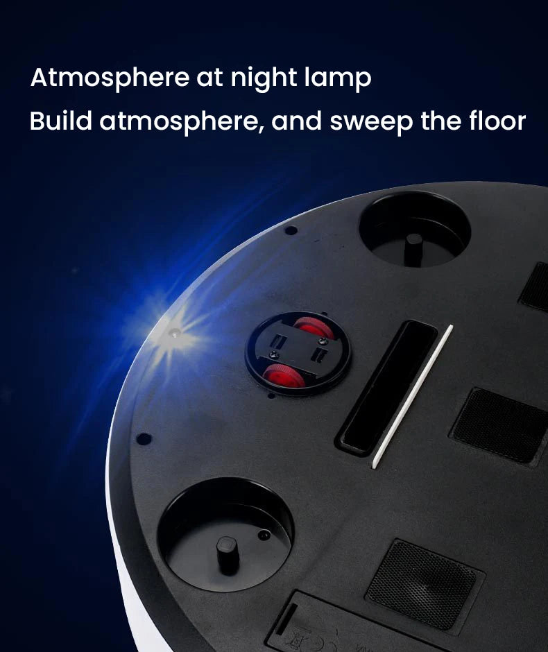 Aspirapolvere robot intelligente senza fili 5 in 1 Multifunzionale Super silenzioso Aspirazione Mop Humidifying per uso domestico Elettrodomestici