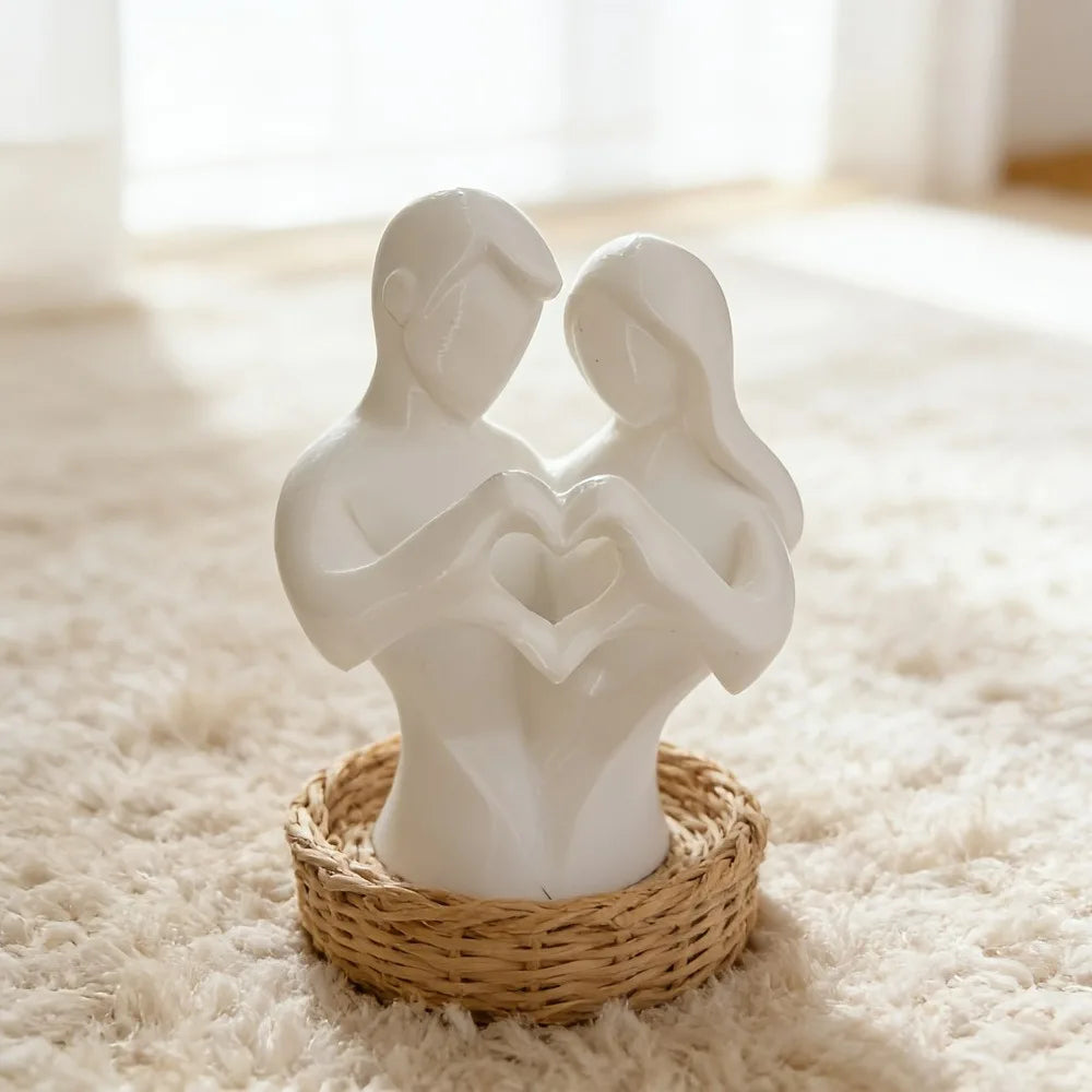 Statua d’amore Ornamento di statua astratto, Tema d’amore