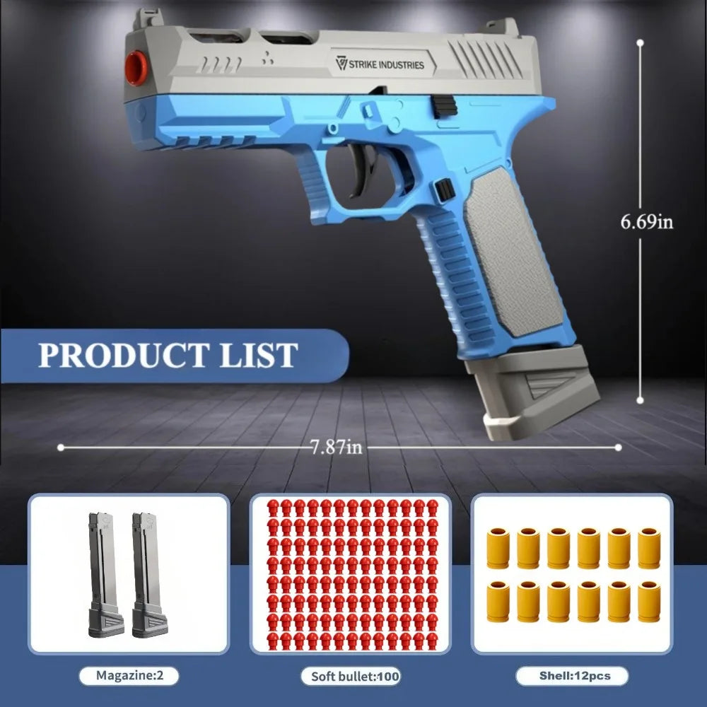 Pistola con proiettili morbidi