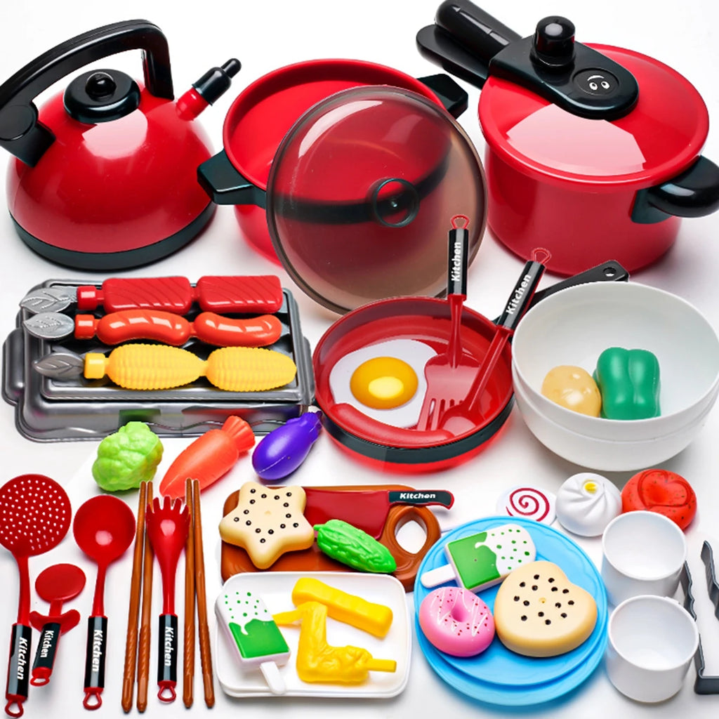 Giocattoli da cucina  set di giocattoli adatti per la cucina di giochi di ruolo 23/51 Pz