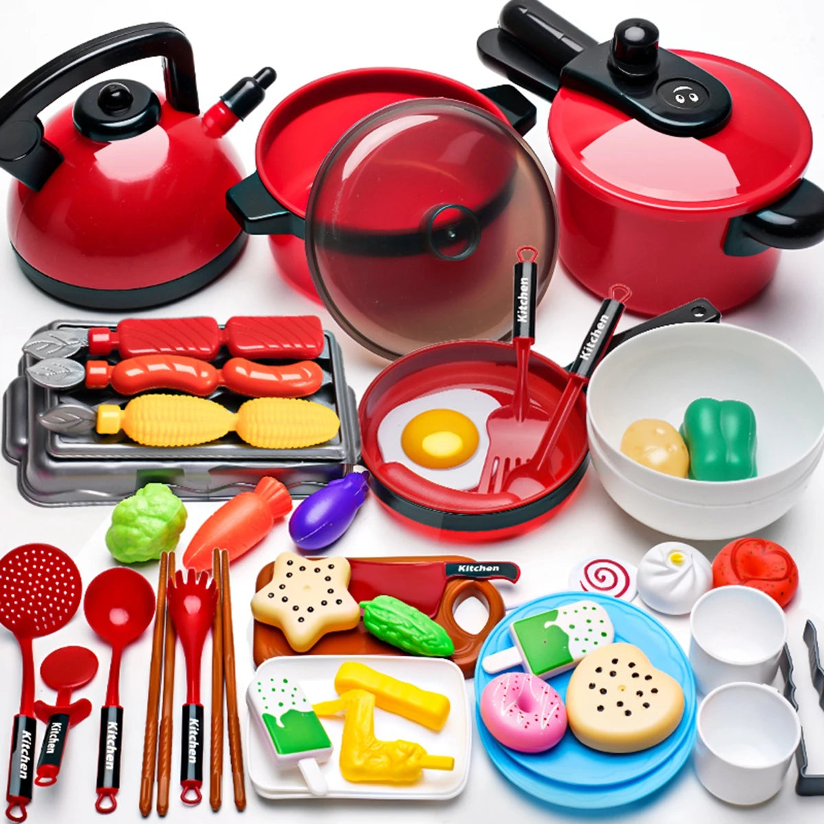 Giocattoli da cucina  set di giocattoli adatti per la cucina di giochi di ruolo 23/51 Pz