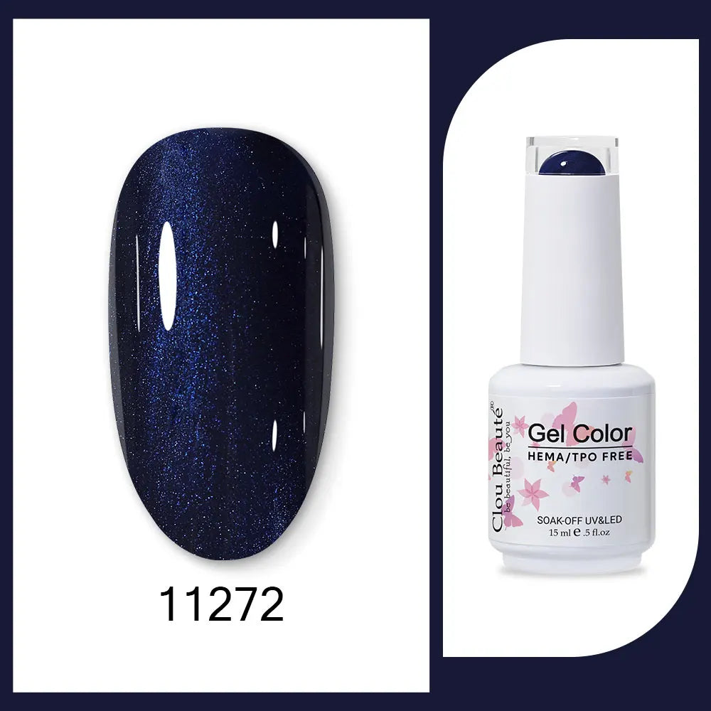 CLOU BEAUTÈ  15/10ml Semipermanente Gel Smalto Unghie 400 colori disponibili