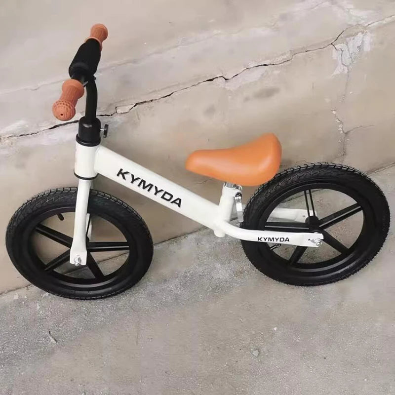 Bicicletta per bambini da 12 pollici Due in uno Senza pedali Sedile regolabile Telaio in acciaio per bambini da 1 a 6 anni Guida all’aperto