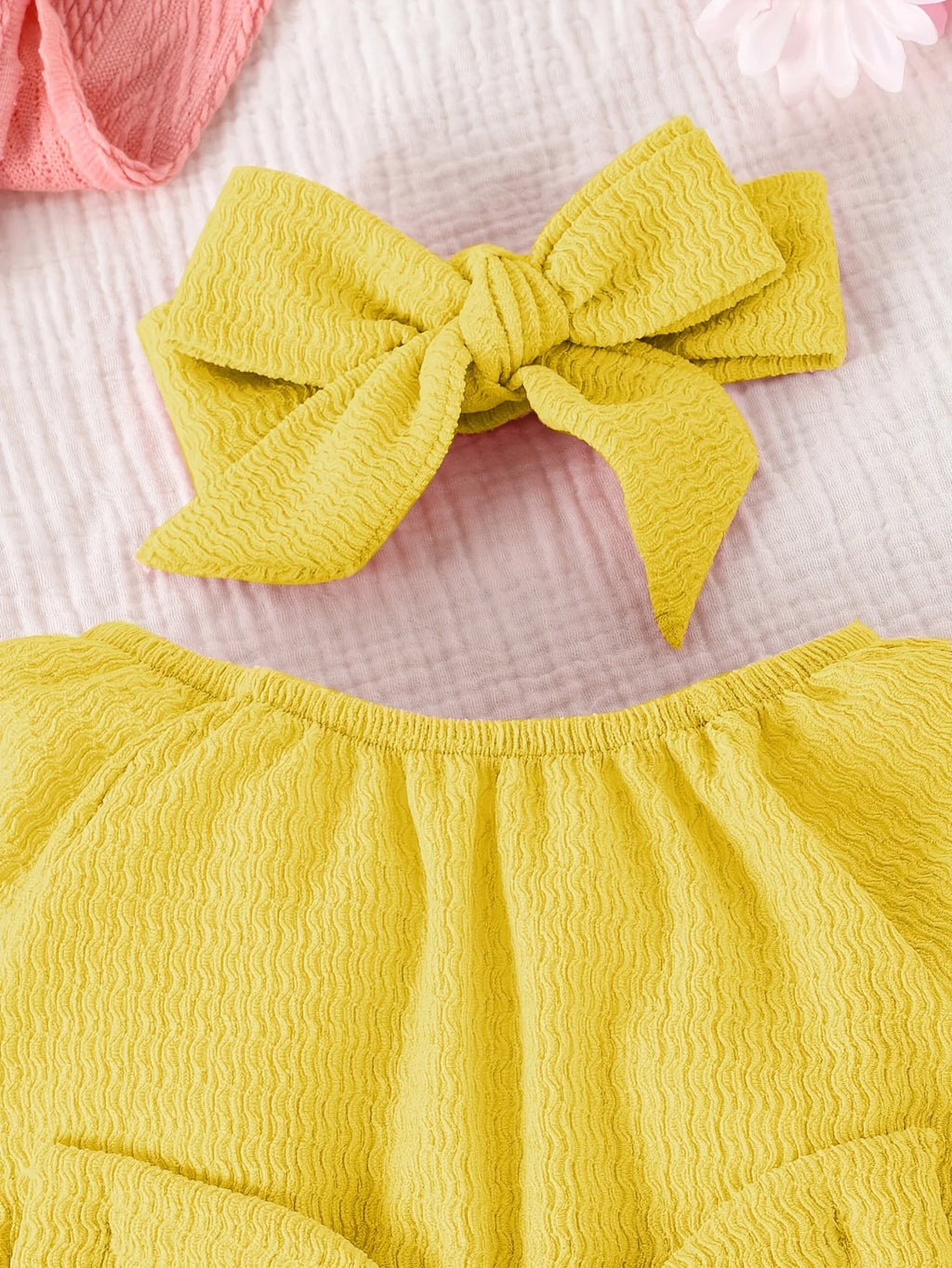 Set di due pezzi primavera bambini in cotone