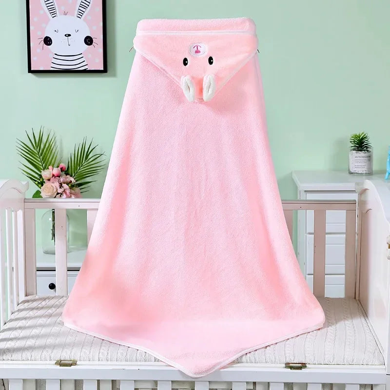Cartoon Animal Baby Asciugamani da bagno con cappuccio per bambini