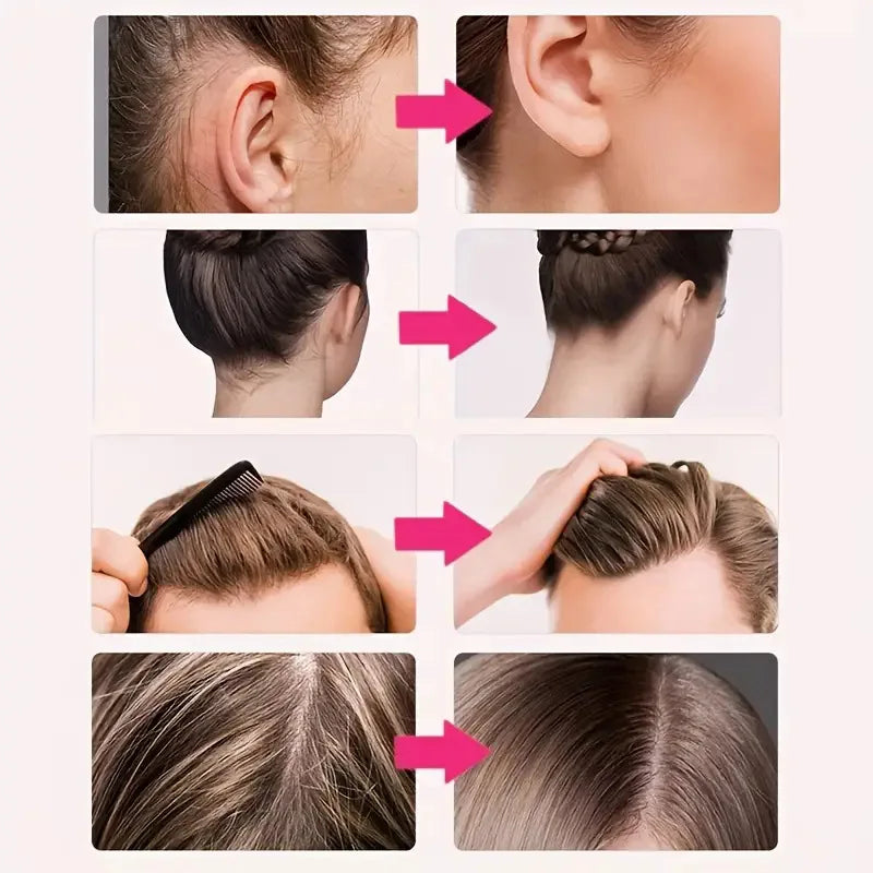 Lo stick di cera per capelli da donna leviga efficacemente l’effetto crespo, fornisce una tenuta duratura e crea un’acconciatura morbida e lucida.