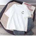 T-shirt per bambini e adulti  puro cotone fresco e leggero semplice