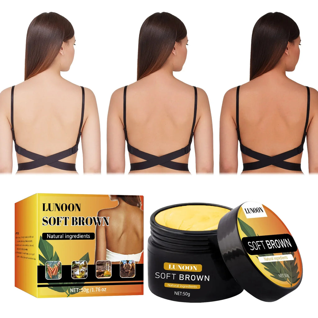 LUNON Crema autoabbronzante corpo a lunga durata, formula nutriente per un look naturale baciato dal sole.
