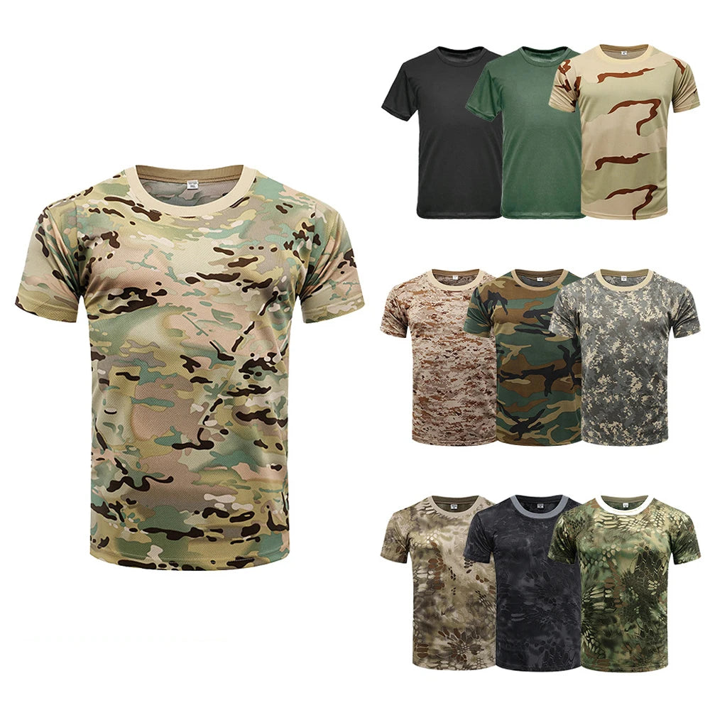 T-shirt mimetica