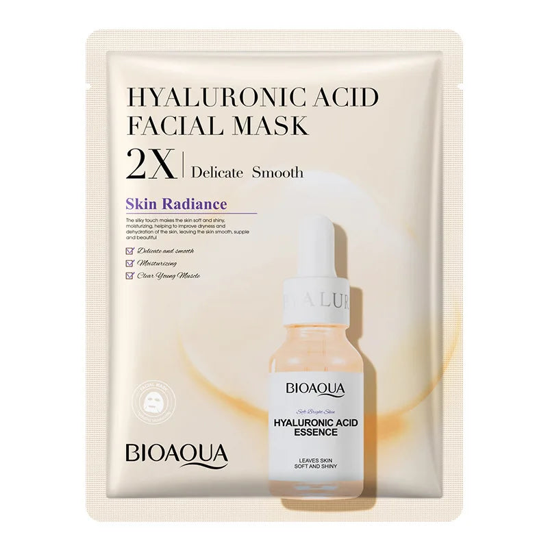 20pcs BIOAQUA Maschera viso al collagene