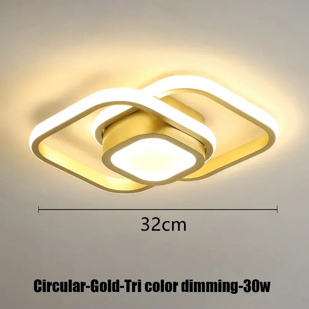 Luci da soffitto a strisce a LED stile moderno Forme multiple