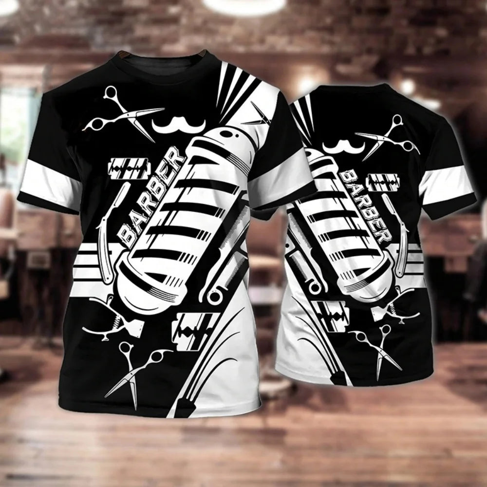 T-Shirt barber shop