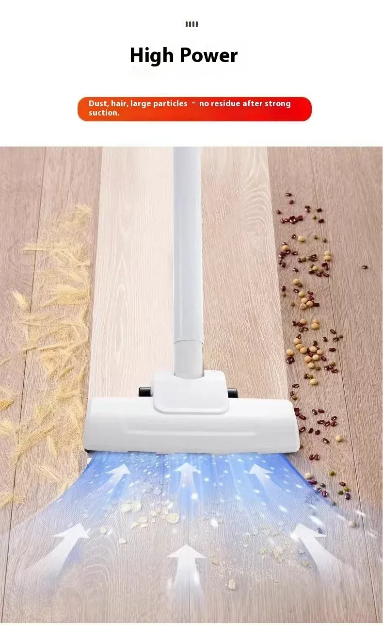 Aspirapolvere senza fili 8500Pa Aspirapolvere ad alta potenza da 120 W Potente dispositivo di pulizia ad aspirazione per casa