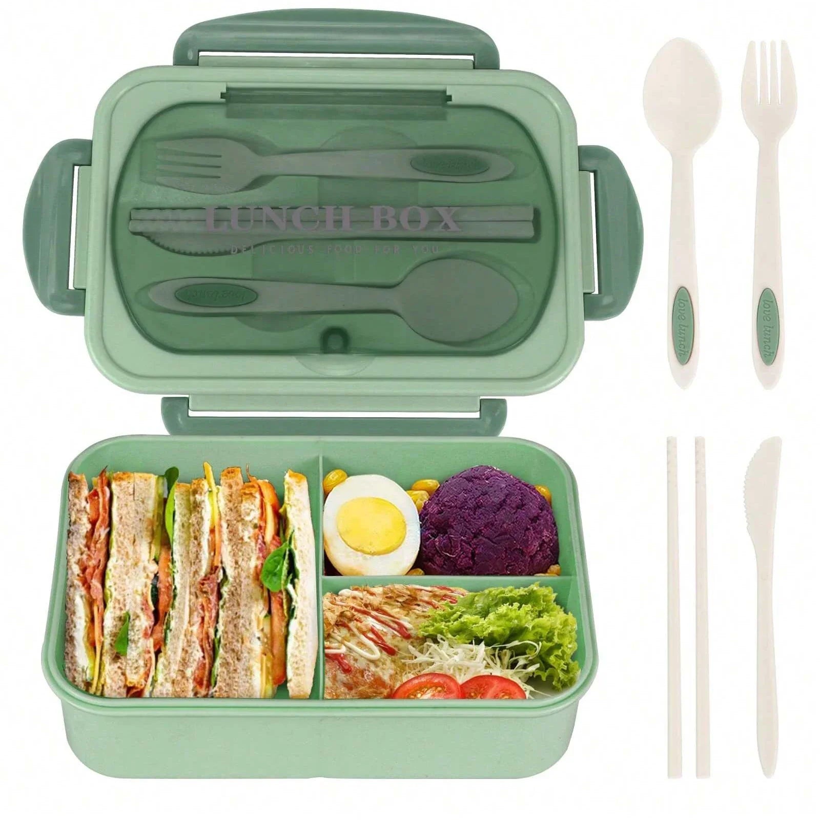 Box Per Pranzo Con 4 Scomparti