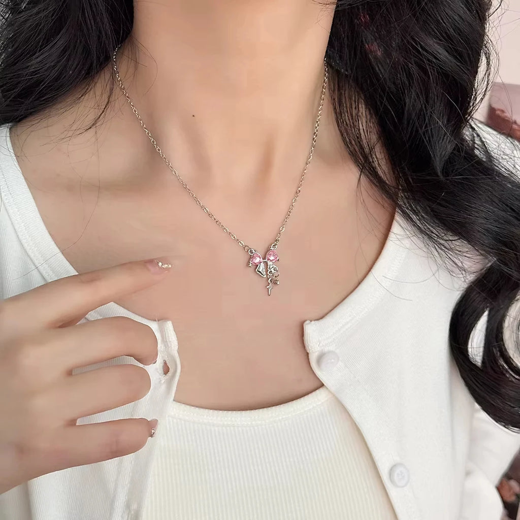 Collana scintillante dolce