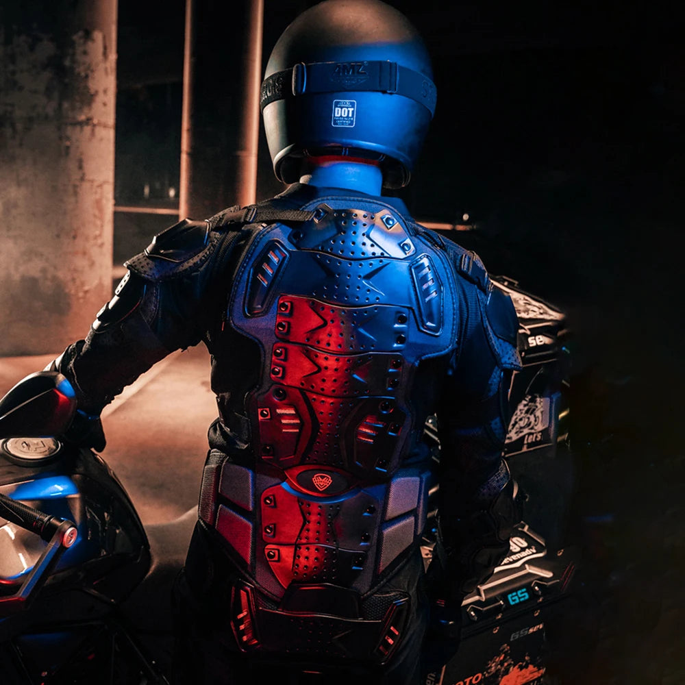 SULAITE Giacca da moto Racing Armor Protector ATV Motocross