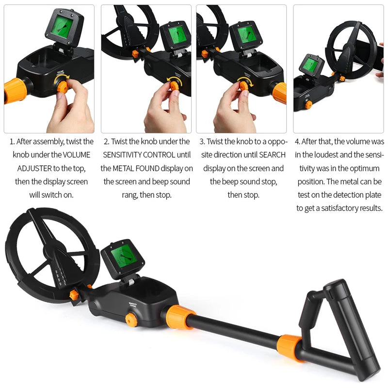 Metal detector portatile MD1008A