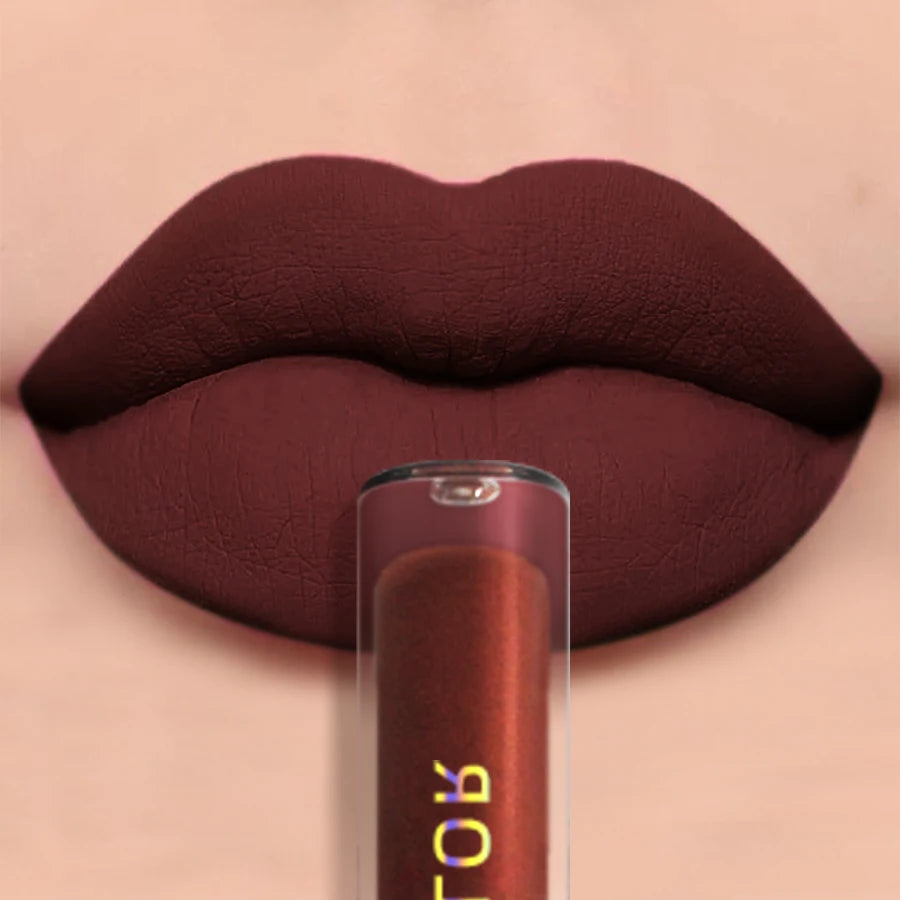 Matte Velvet Lip Gloss Impermeabile Rossetto liquido