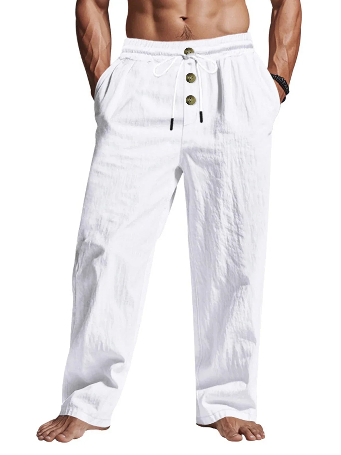 Pantaloni casual da uomo atile hawaiano
