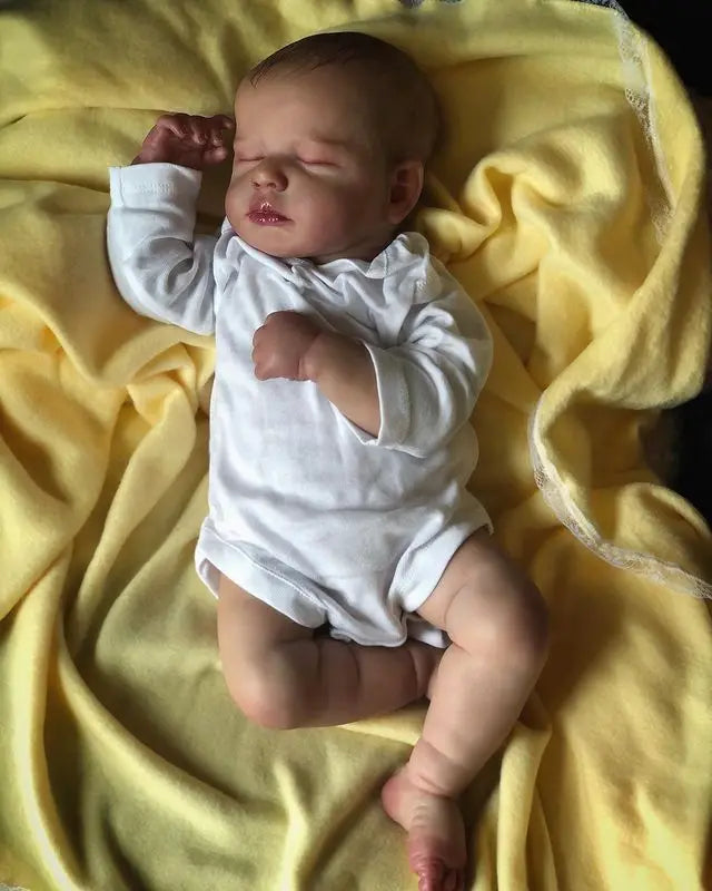 Realistic Bebe Body Doll LouLou Giocattolo fatto a mano 50cm