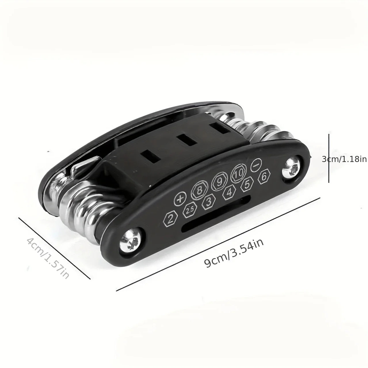 Set di chiavi a bussola 16 in 1, testa rotante antiscivolo. Acciaio inossidabile resistente per riparazioni domestiche e auto. Strumento facile e universale.