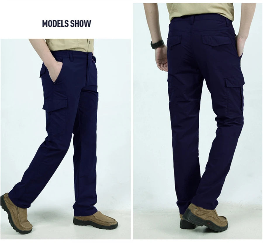 Pantaloni cargo impermeabili da lavoro