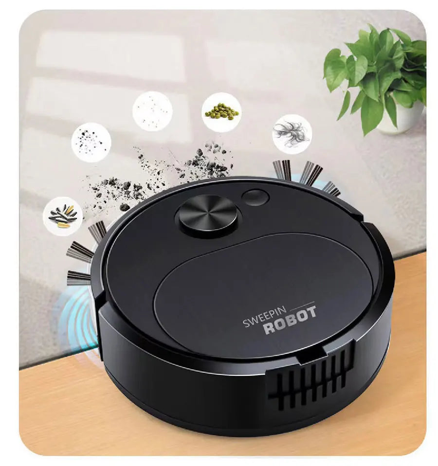 Robot Aspirapolvere Mop 3 In 1 Smart Wireless 1500Pa