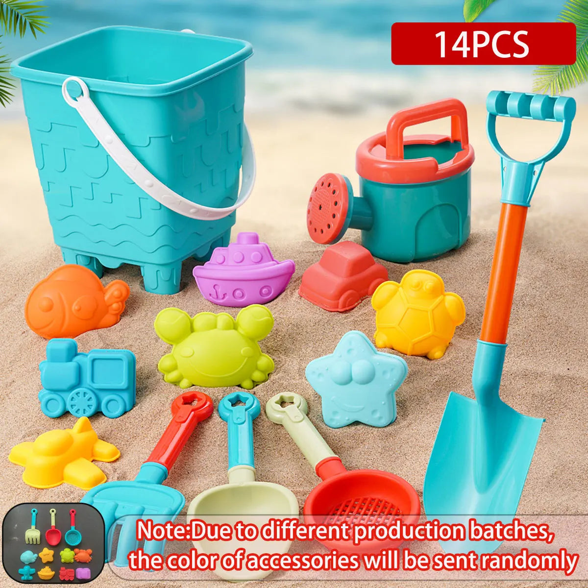 Giocattoli da spiaggia 12-14-16 Pz