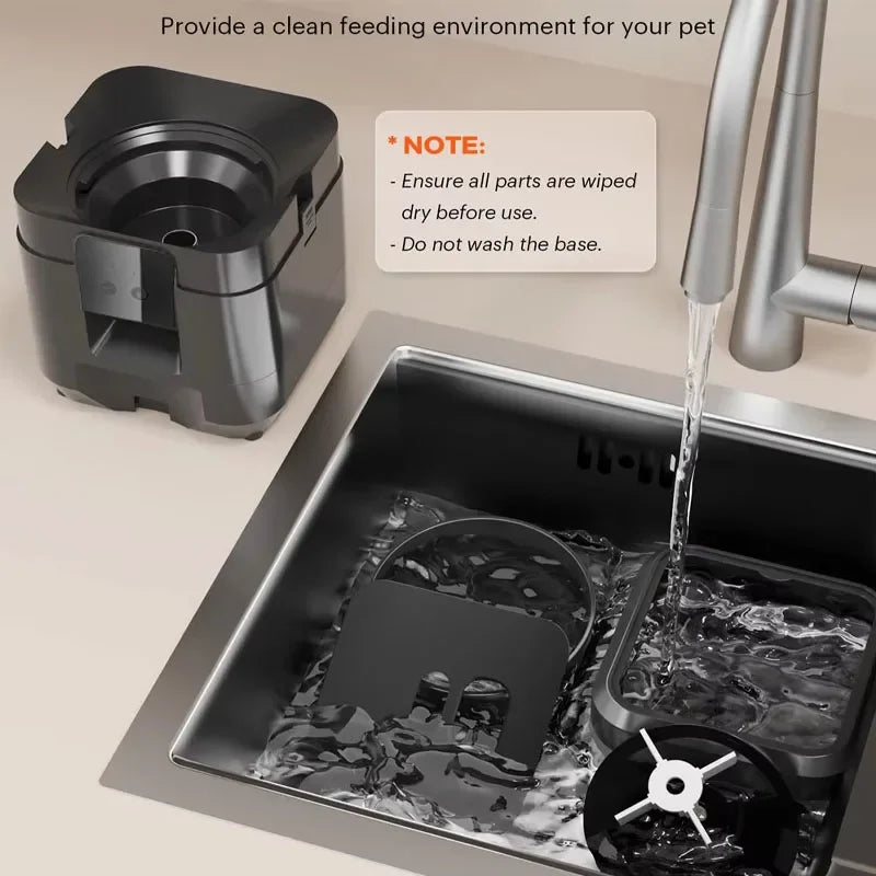 2026 Nuovo Smart 2L WiFi Mangiatoia per animali domestici Distributore automatico di cibo per cani e gatti APP Timer controllato Alimentazione lenta quantitativa per animali domestici