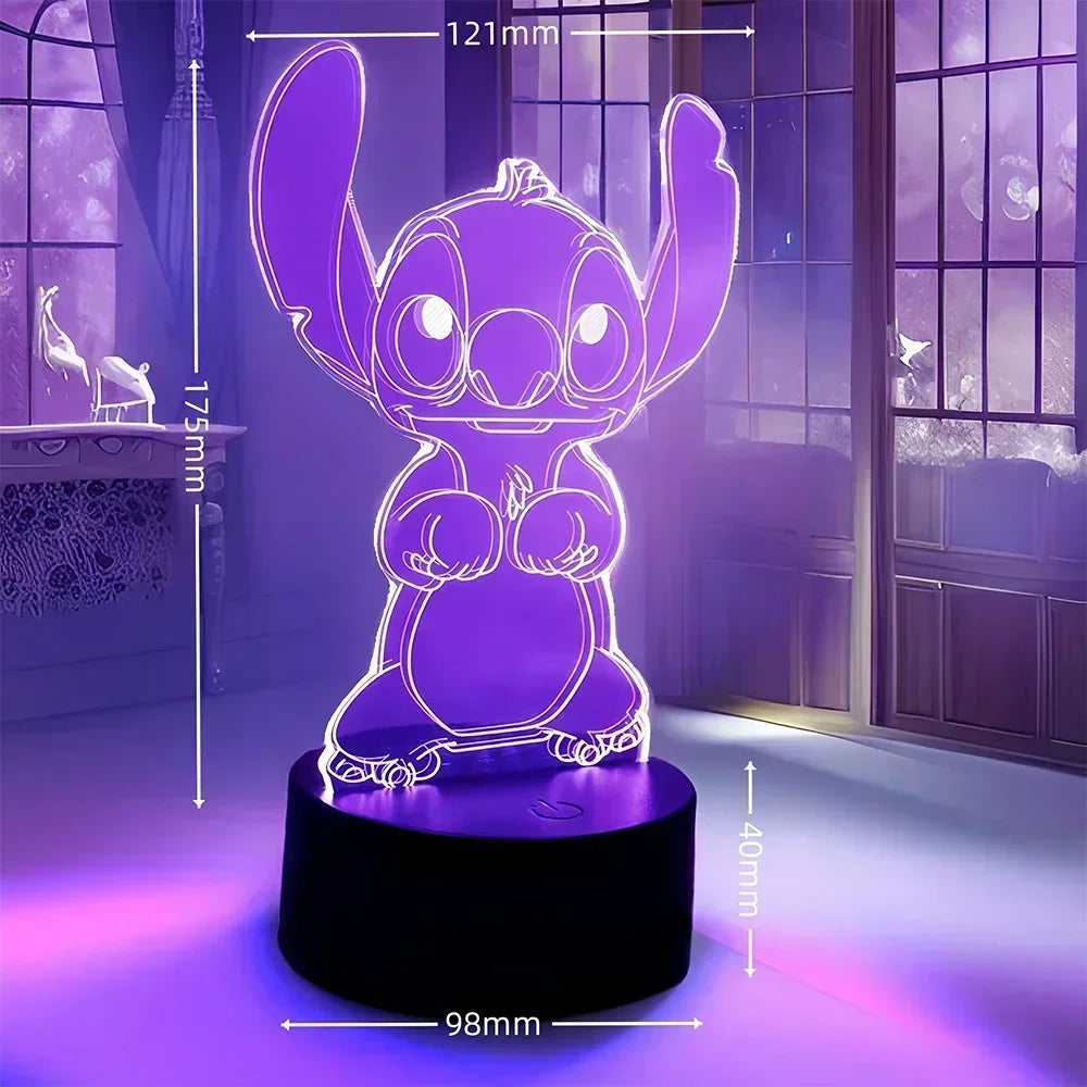 Lampada STITCH  LED Luce notturna Telecomando Smart Touch